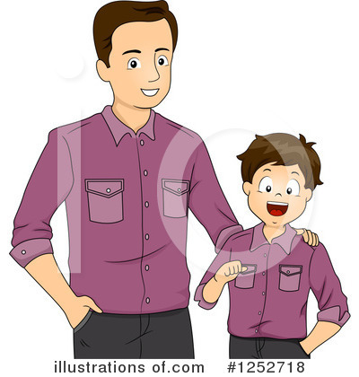 Royalty-Free (RF) Father Clipart Illustration by BNP Design Studio - Stock Sample #1252718