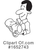 Father Clipart #1652743 by Johnny Sajem