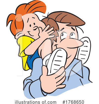 Father Clipart #1768650 by Johnny Sajem
