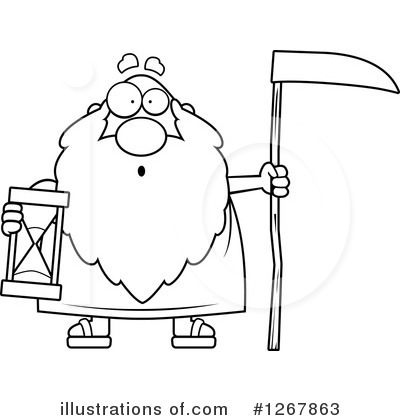 Father Time Clipart #1267863 by Cory Thoman