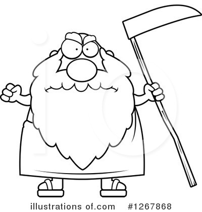 Father Time Clipart #1267868 by Cory Thoman