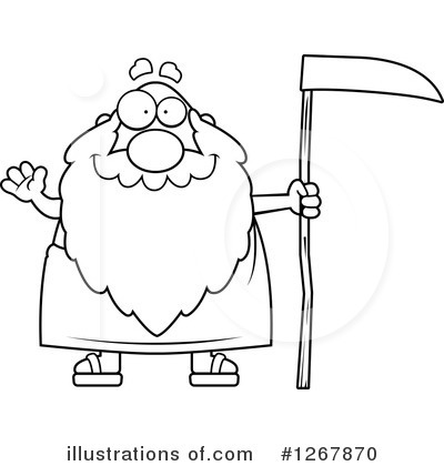 Father Time Clipart #1267870 by Cory Thoman