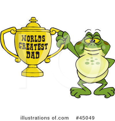 Royalty-Free (RF) Fathers Day Clipart Illustration by Dennis Holmes Designs - Stock Sample #45049