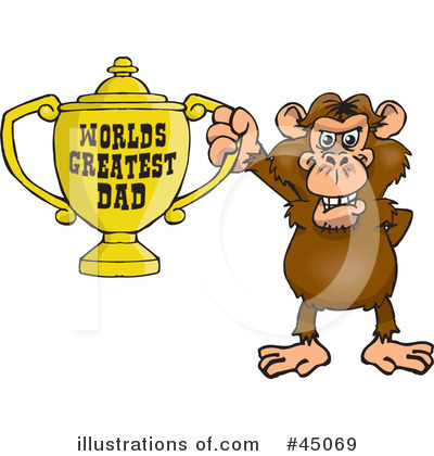 Royalty-Free (RF) Fathers Day Clipart Illustration by Dennis Holmes Designs - Stock Sample #45069