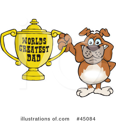 Royalty-Free (RF) Fathers Day Clipart Illustration by Dennis Holmes Designs - Stock Sample #45084