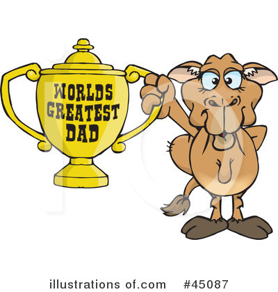 Royalty-Free (RF) Fathers Day Clipart Illustration by Dennis Holmes Designs - Stock Sample #45087