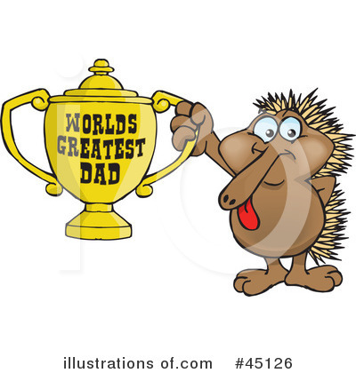 Royalty-Free (RF) Fathers Day Clipart Illustration by Dennis Holmes Designs - Stock Sample #45126