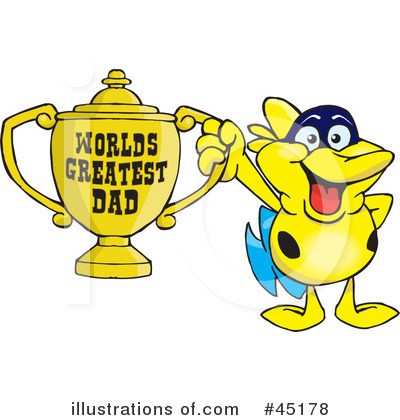 Royalty-Free (RF) Fathers Day Clipart Illustration by Dennis Holmes Designs - Stock Sample #45178