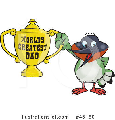 Royalty-Free (RF) Fathers Day Clipart Illustration by Dennis Holmes Designs - Stock Sample #45180