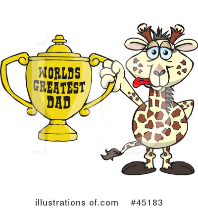 Royalty-Free (RF) Fathers Day Clipart Illustration by Dennis Holmes Designs - Stock Sample #45183
