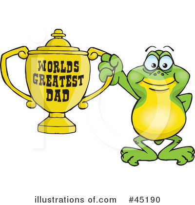 Royalty-Free (RF) Fathers Day Clipart Illustration by Dennis Holmes Designs - Stock Sample #45190
