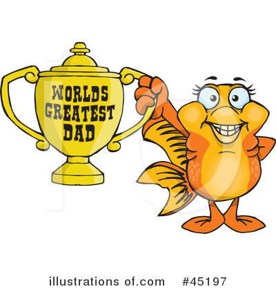 Royalty-Free (RF) Fathers Day Clipart Illustration by Dennis Holmes Designs - Stock Sample #45197