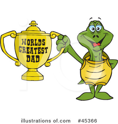 Royalty-Free (RF) Fathers Day Clipart Illustration by Dennis Holmes Designs - Stock Sample #45366
