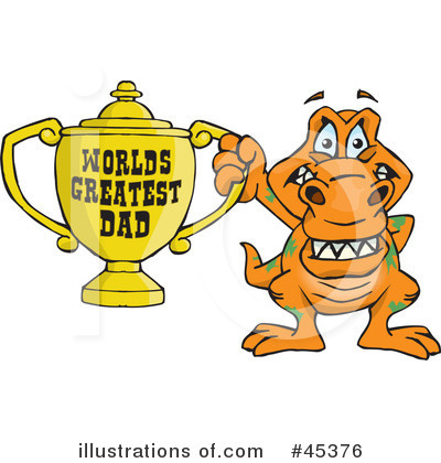 Royalty-Free (RF) Fathers Day Clipart Illustration by Dennis Holmes Designs - Stock Sample #45376