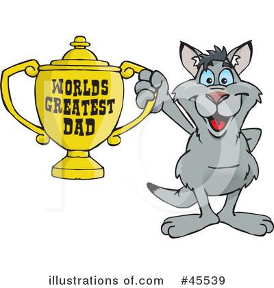 Royalty-Free (RF) Fathers Day Clipart Illustration by Dennis Holmes Designs - Stock Sample #45539
