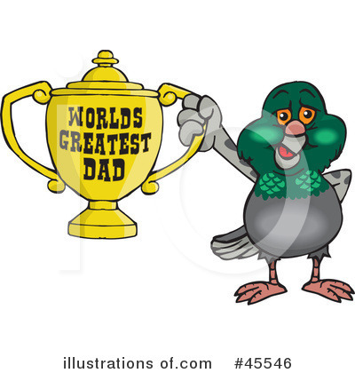 Royalty-Free (RF) Fathers Day Clipart Illustration by Dennis Holmes Designs - Stock Sample #45546