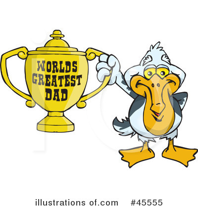 Royalty-Free (RF) Fathers Day Clipart Illustration by Dennis Holmes Designs - Stock Sample #45555