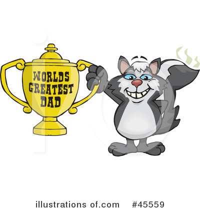 Royalty-Free (RF) Fathers Day Clipart Illustration by Dennis Holmes Designs - Stock Sample #45559