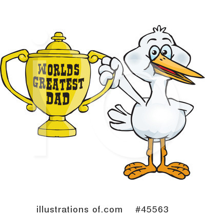 Royalty-Free (RF) Fathers Day Clipart Illustration by Dennis Holmes Designs - Stock Sample #45563
