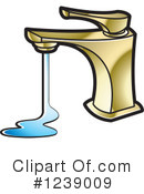 Faucet Clipart #1239009 by Lal Perera
