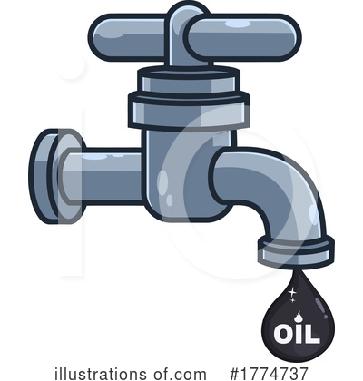 Royalty-Free (RF) Faucet Clipart Illustration by Hit Toon - Stock Sample #1774737