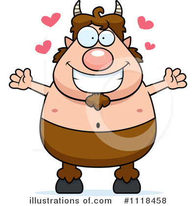 Royalty-Free (RF) Faun Clipart Illustration by Cory Thoman - Stock Sample #1118458