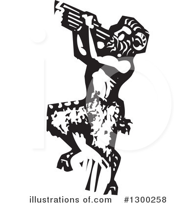 Royalty-Free (RF) Faun Clipart Illustration by xunantunich - Stock Sample #1300258