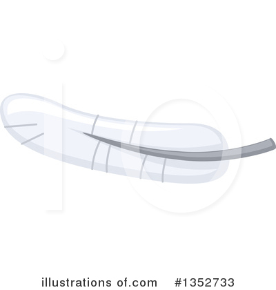 Royalty-Free (RF) Feather Clipart Illustration by BNP Design Studio - Stock Sample #1352733
