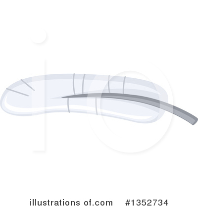 Royalty-Free (RF) Feather Clipart Illustration by BNP Design Studio - Stock Sample #1352734
