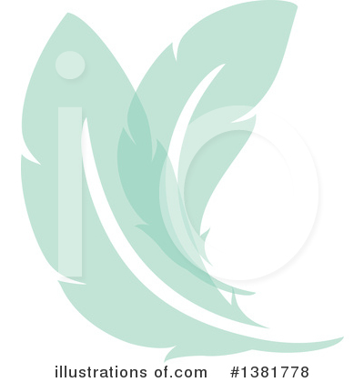 Royalty-Free (RF) Feather Clipart Illustration by elena - Stock Sample #1381778