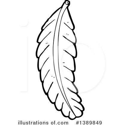 Royalty-Free (RF) Feather Clipart Illustration by lineartestpilot - Stock Sample #1389849