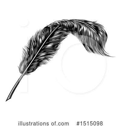 Royalty-Free (RF) Feather Clipart Illustration by AtStockIllustration - Stock Sample #1515098
