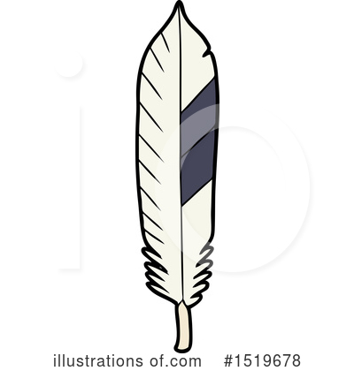 Royalty-Free (RF) Feather Clipart Illustration by lineartestpilot - Stock Sample #1519678