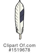 Feather Clipart #1519678 by lineartestpilot