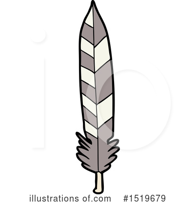 Royalty-Free (RF) Feather Clipart Illustration by lineartestpilot - Stock Sample #1519679