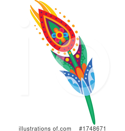 Feather Clipart #1748671 by Vector Tradition SM