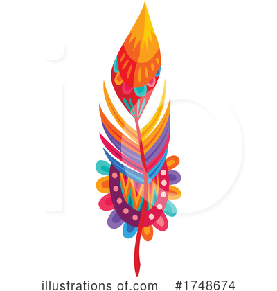 Feather Clipart #1748674 by Vector Tradition SM