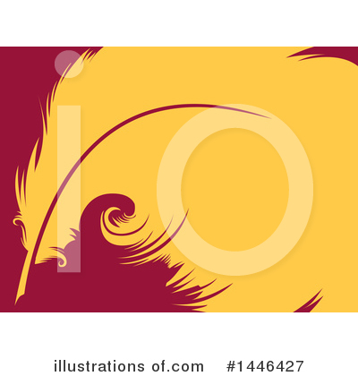 Royalty-Free (RF) Feather Quill Clipart Illustration by BNP Design Studio - Stock Sample #1446427