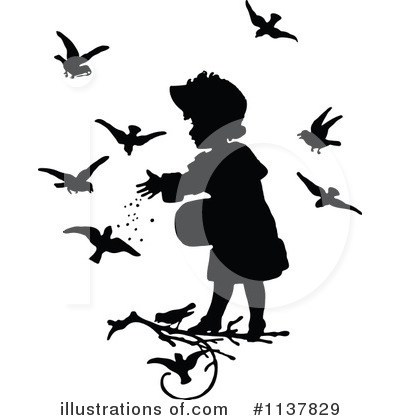 Feed The Birds Clipart #1137829 by Prawny Vintage