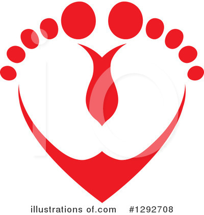 Feet Clipart #1292708 by ColorMagic
