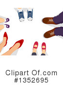 Feet Clipart #1352695 by BNP Design Studio