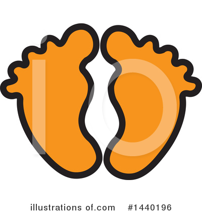 Feet Clipart #1440196 by ColorMagic