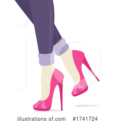 Royalty-Free (RF) Feet Clipart Illustration by BNP Design Studio - Stock Sample #1741724
