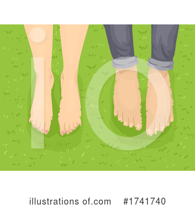 Royalty-Free (RF) Feet Clipart Illustration by BNP Design Studio - Stock Sample #1741740