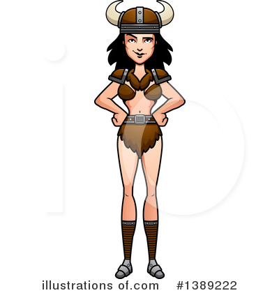 Royalty-Free (RF) Female Barbarian Clipart Illustration by Cory Thoman - Stock Sample #1389222
