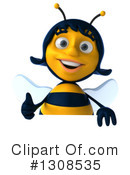 Female Bee Clipart #1308535 by Julos
