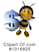 Female Bee Clipart #1316825 by Julos