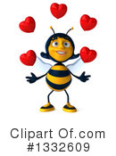 Female Bee Clipart #1332609 by Julos