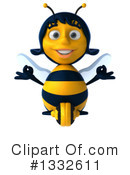 Female Bee Clipart #1332611 by Julos