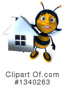 Female Bee Clipart #1340263 by Julos